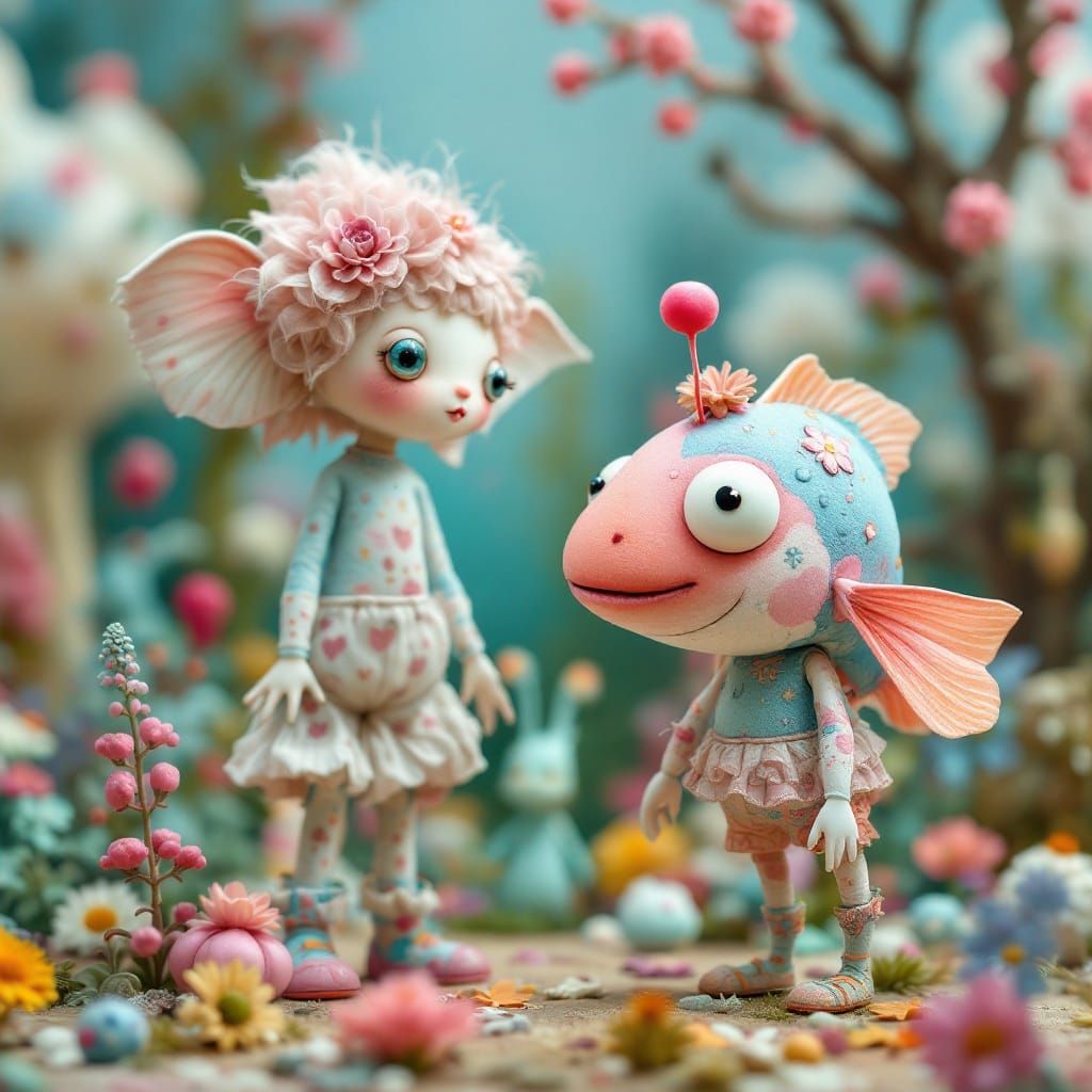 Whimsical World of Rosypants and Giggle Fish