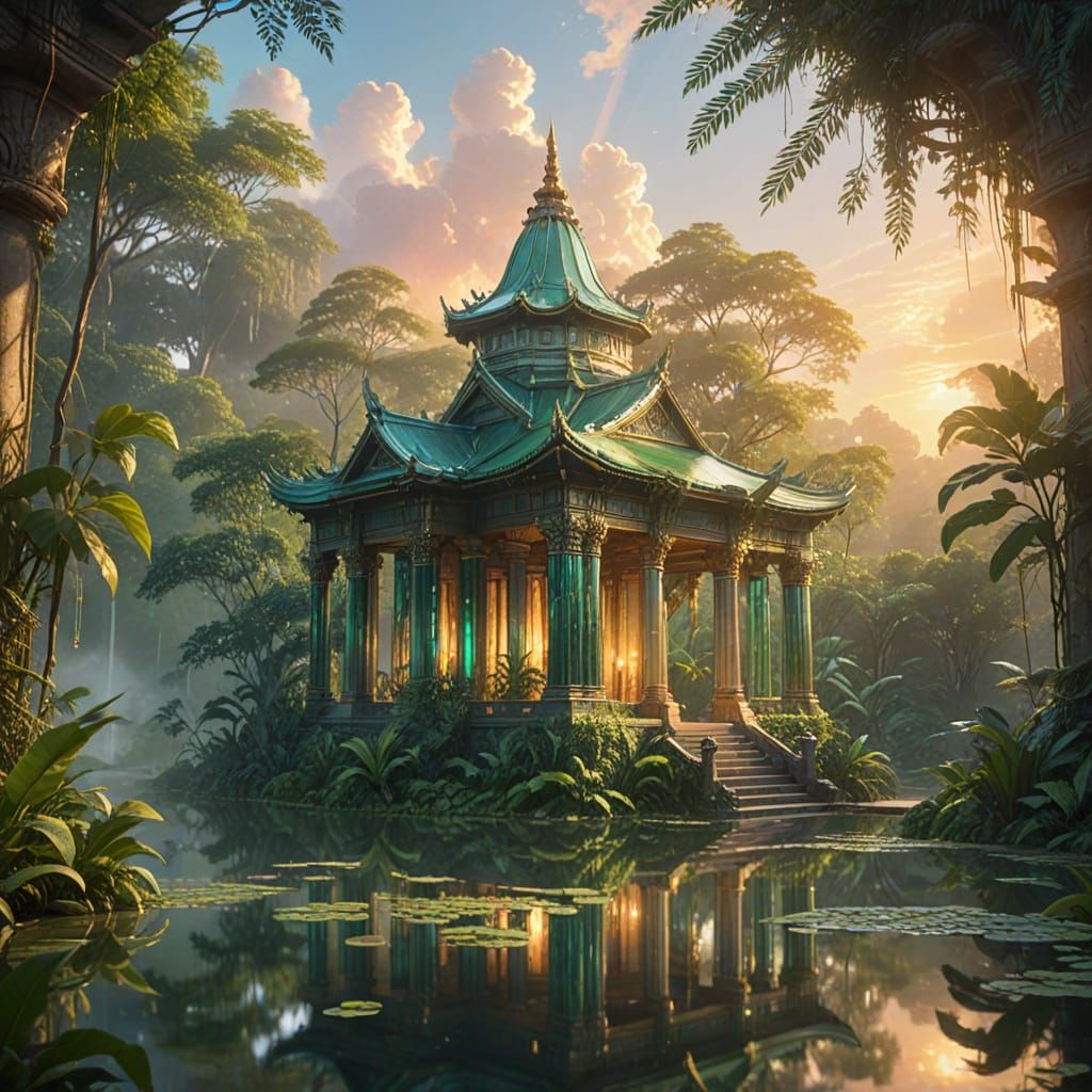 🥇jungle temple