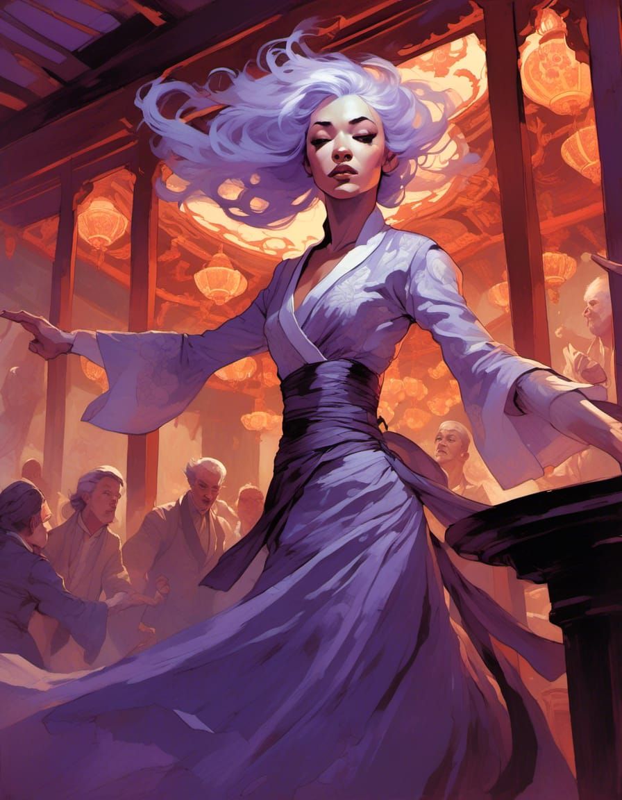 Dreamwalker Portrait in Comic Book Style