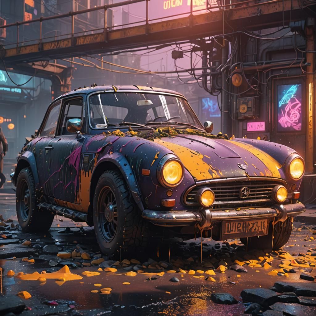 Fantastical Matte Painting in Deep Color, 8K