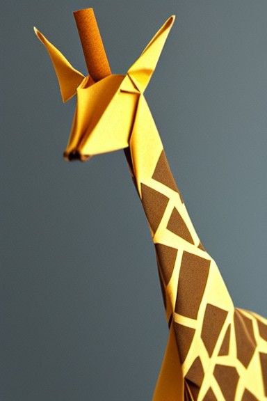 Origami Giraffe: Simple Paper Art