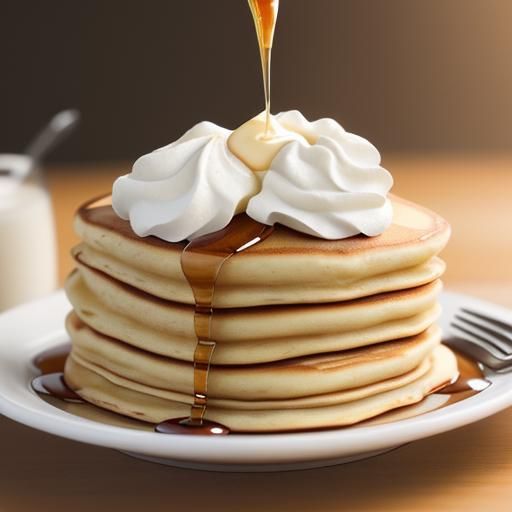 Pancakes with Maple Syrup: Professional Photography