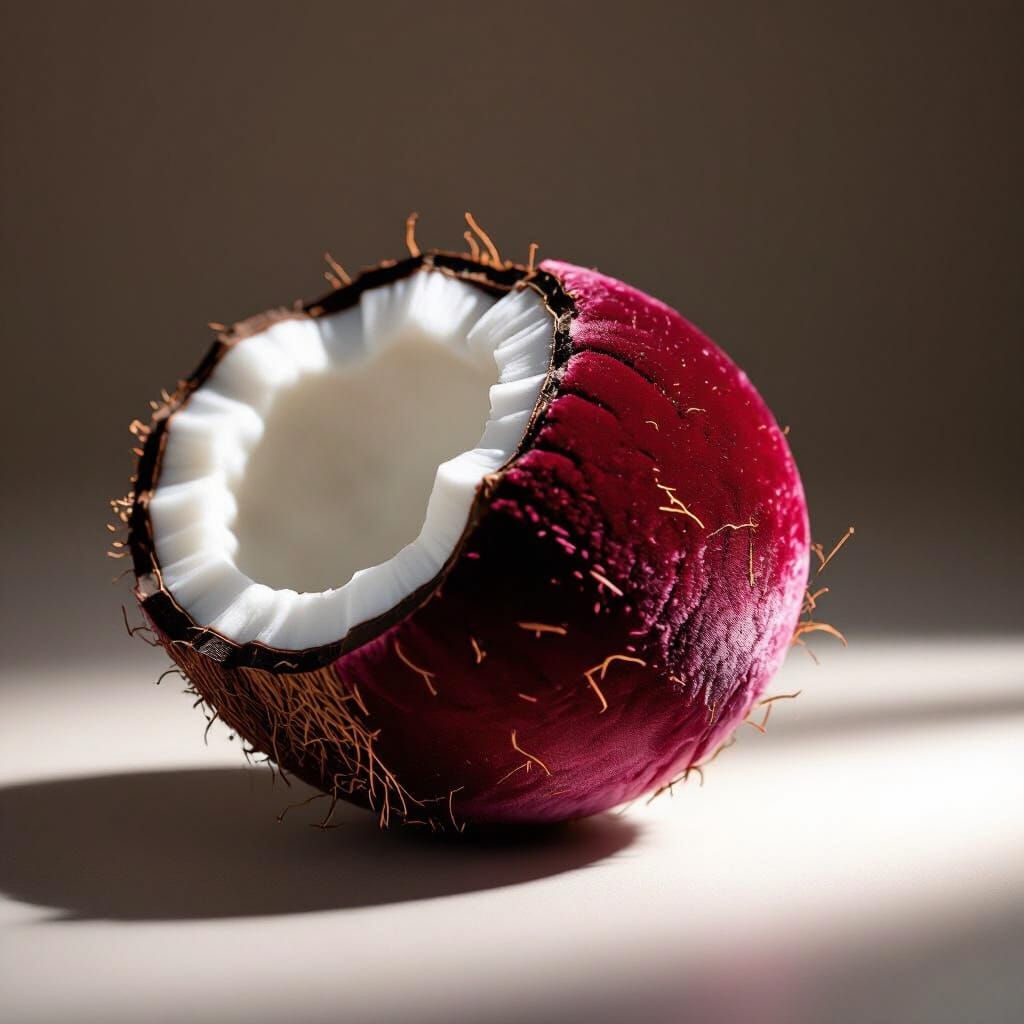 Velvet Coconut in Moody Studio Lighting