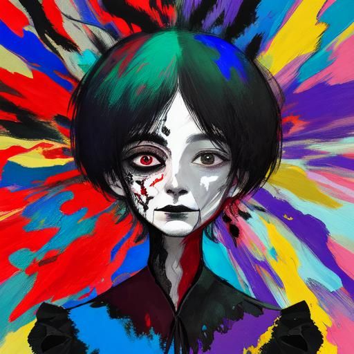 Surreal Avant-Garde Portrait in Dreamlike Style