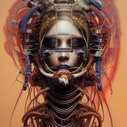 Biomechanical Woman