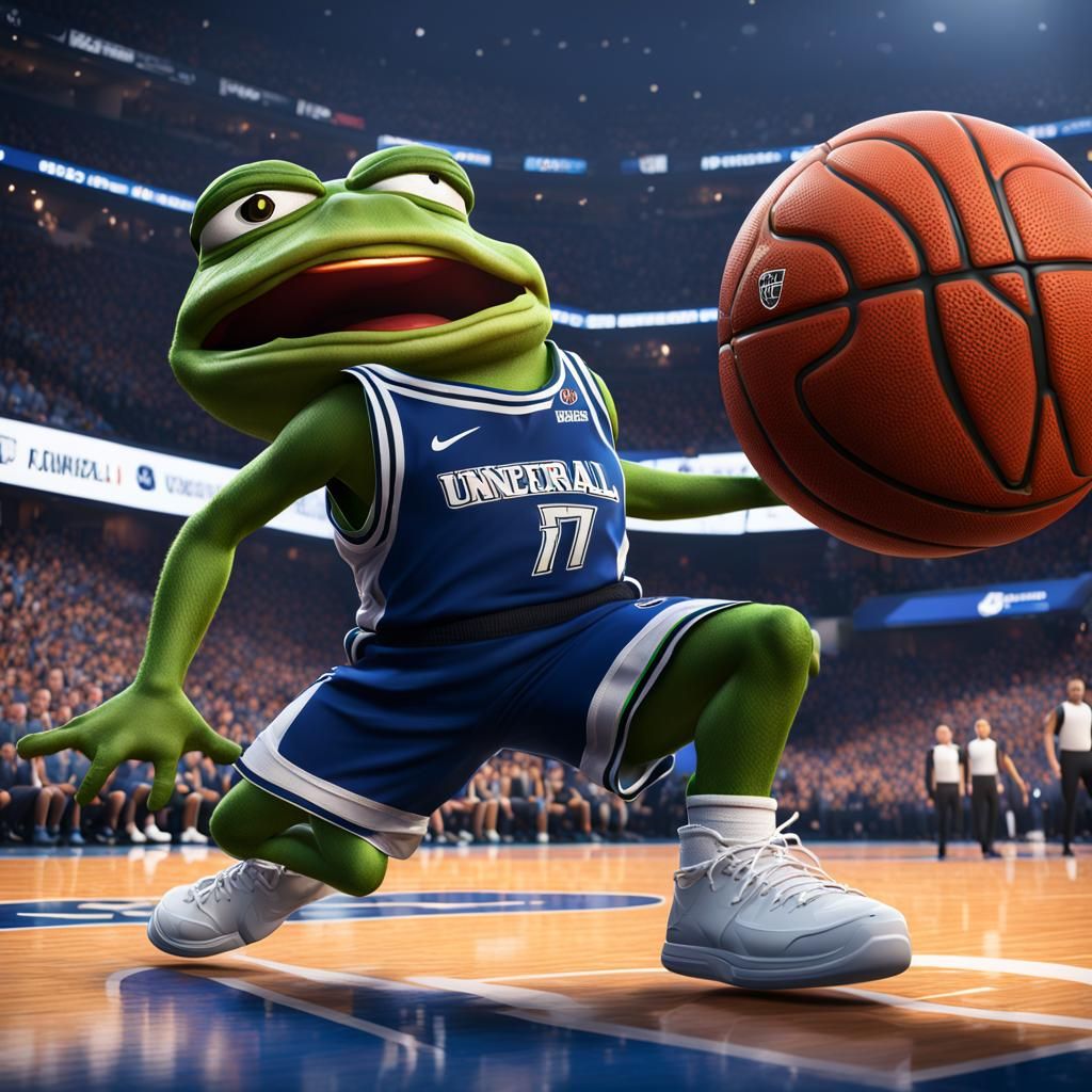 Pepe the Frog Plays NBA Basketball