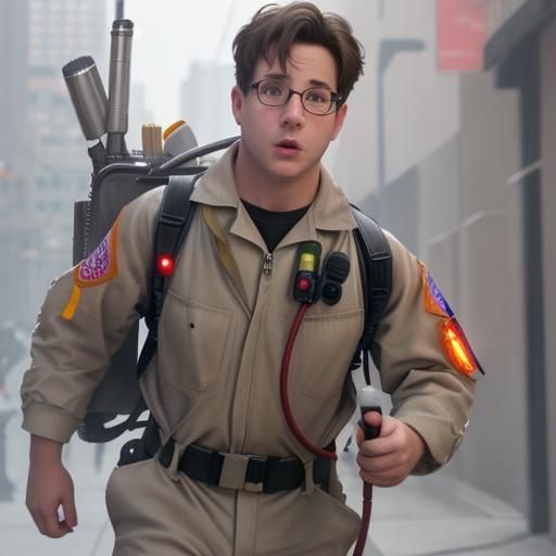 Male Ghostbuster Character