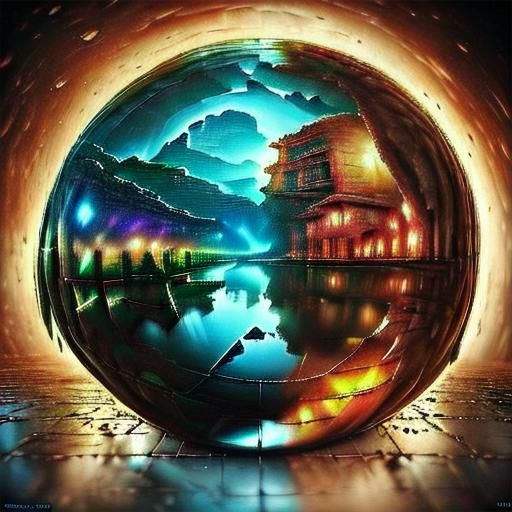 Goku Matte Painting in Unreal Engine 5