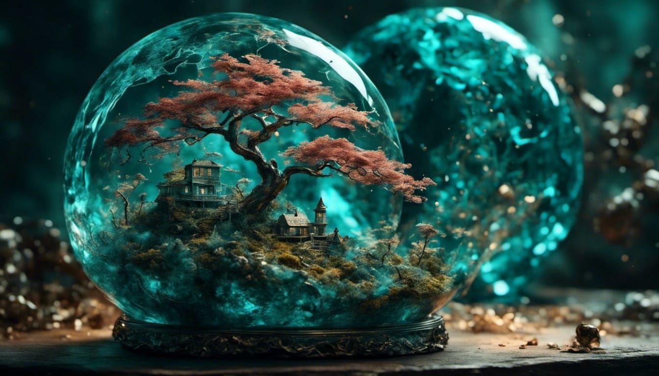 Tangible Thoughts in a Cool 3D Dreamscape