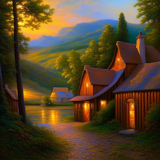 Rural village