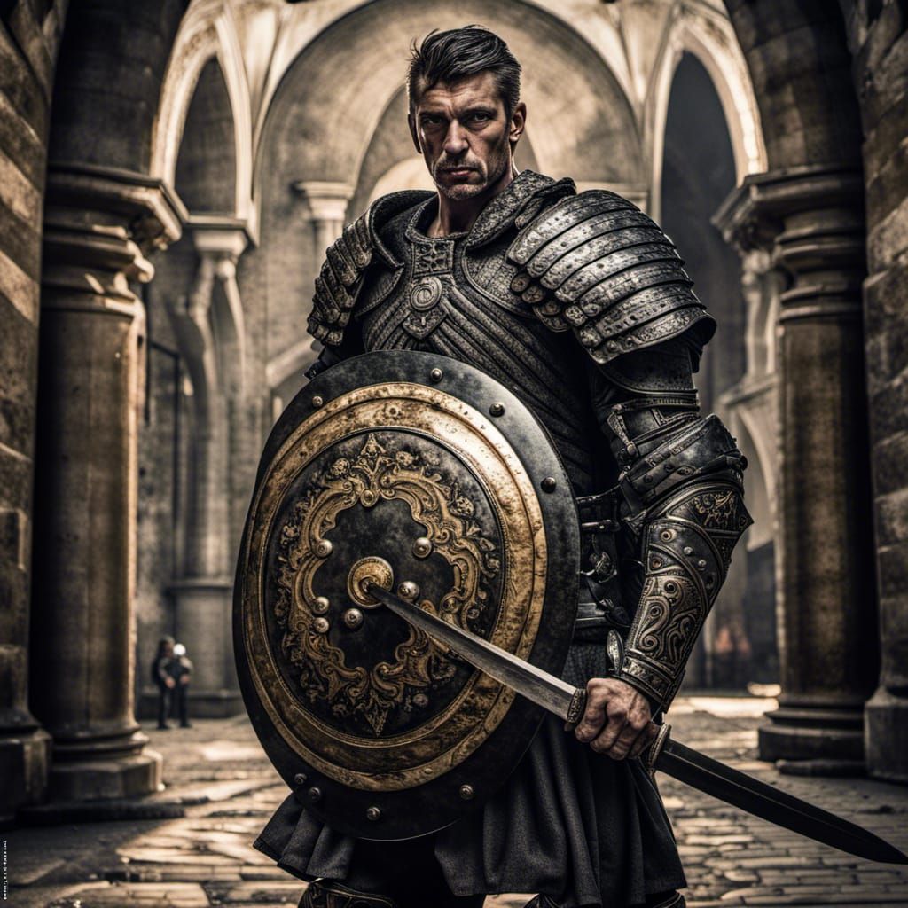 Giovanni Dalle Bande Nere: Hyperrealistic Italian Warrior