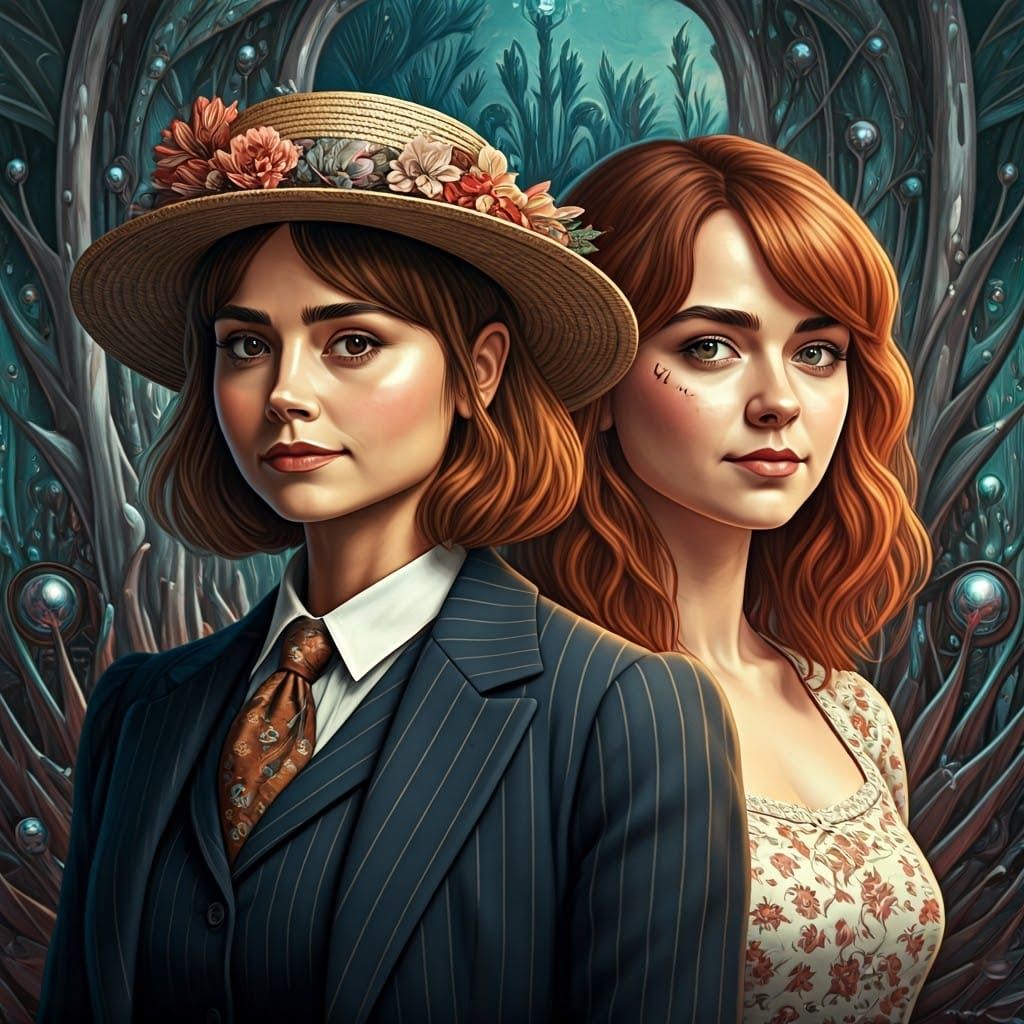 The next vacation destination? Exploring fascinating alien forest ....?