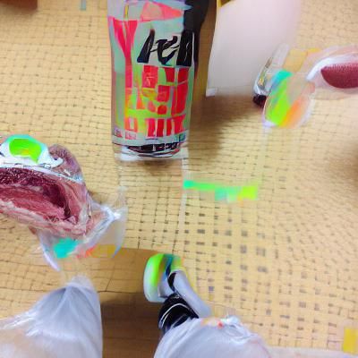 Empty Canvas: An AI's Response to Nothingness