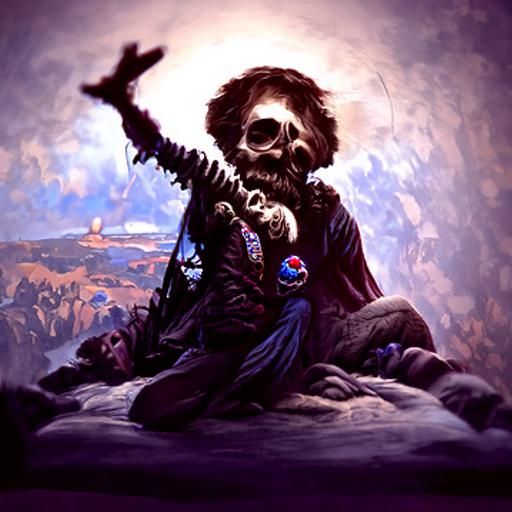Horrific Grateful Dead in Doré Style