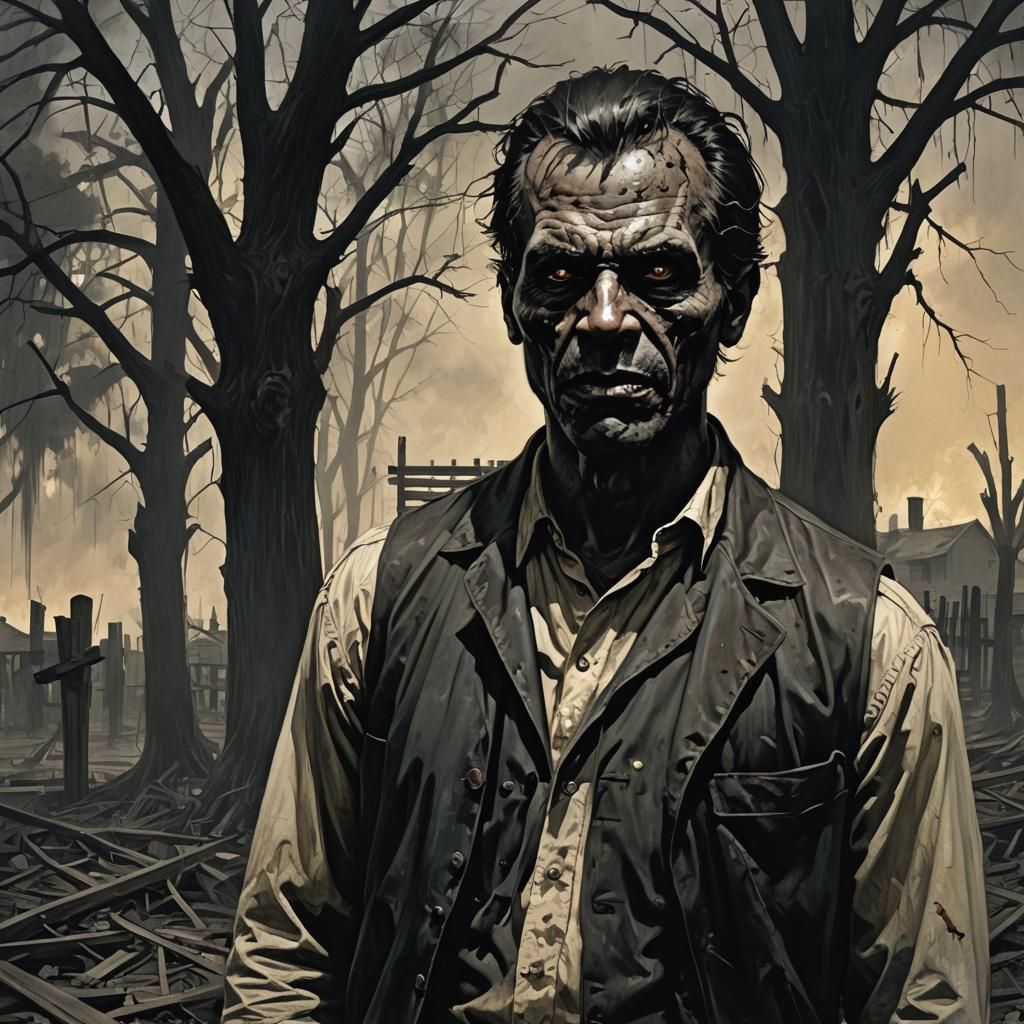 Sinister Dark South Landscape