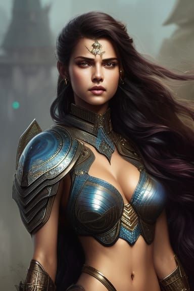 Warrior Girl from the Southern Lands 10