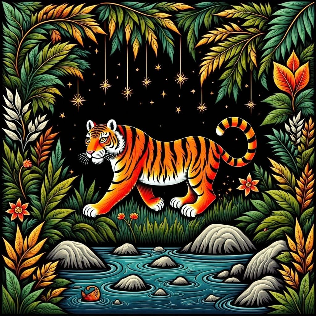 Tiger in Jungle