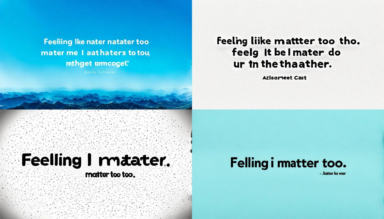 Affirmation of Self-Worth and Importance