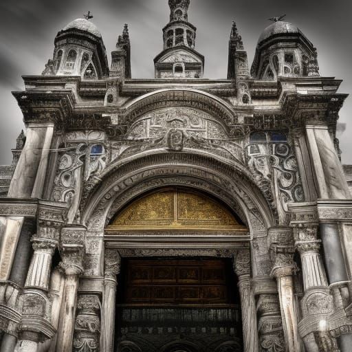 Hyperrealistic Portrait of Justinian the Great in HDR