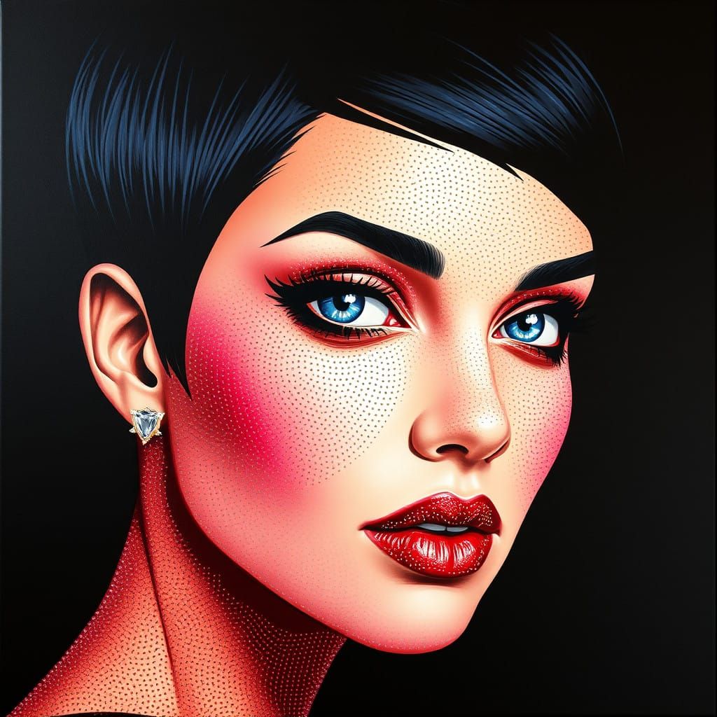 Diamond Painting Masterpiece in Luxury Art Style