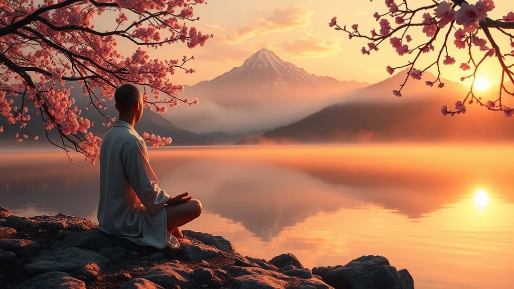 Meditation am Wasser