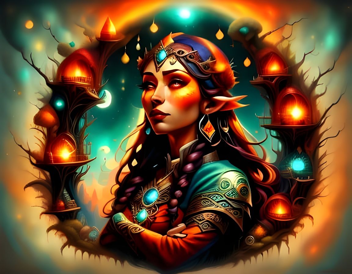 Elven Portrait - 1.5, 1