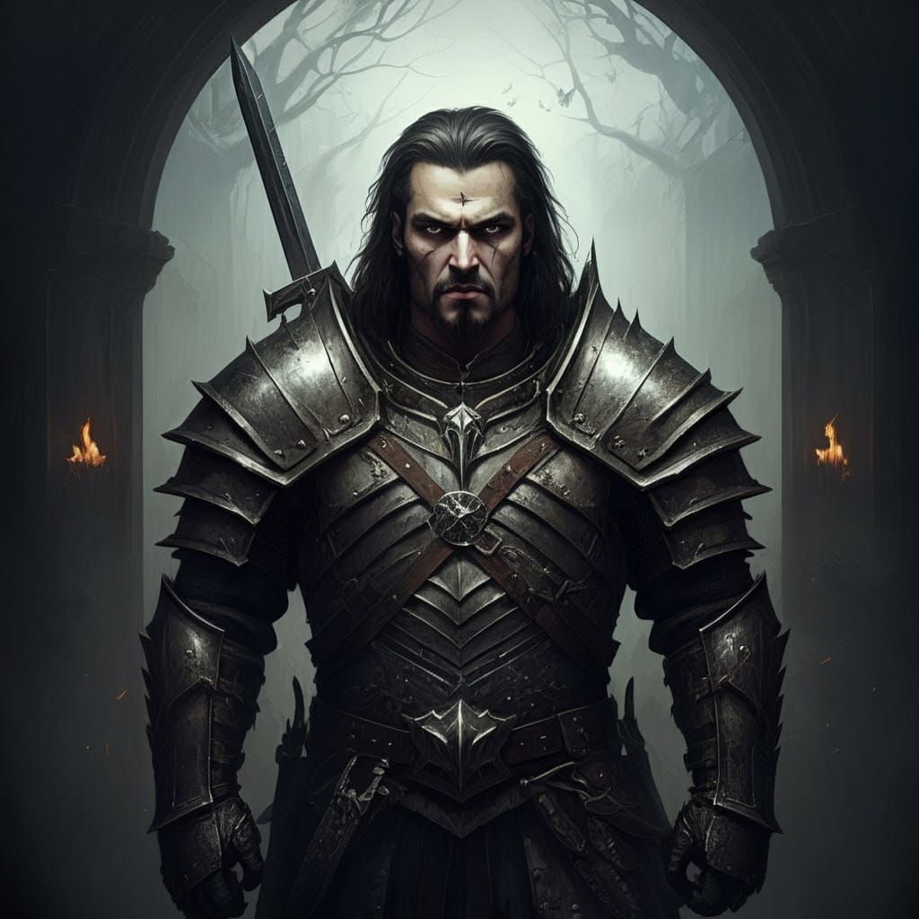 Grimdark Masterpiece in Dark Fantasy Style