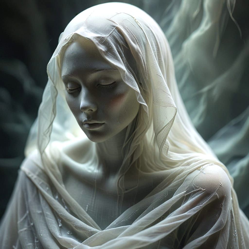 Ghost in a Shell: Minimalist AI Art