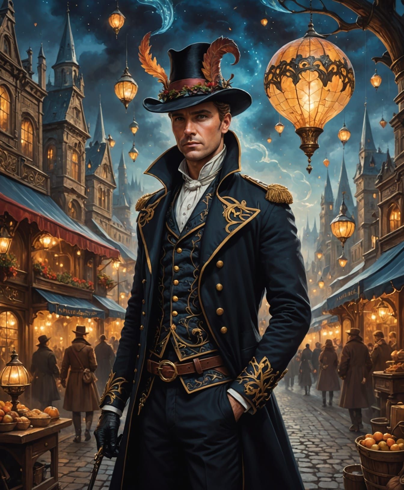 Fantastical AI Generated Image