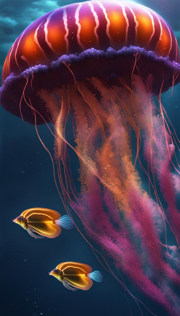 Enchanted Ocean Fish in Vibrant Splendor