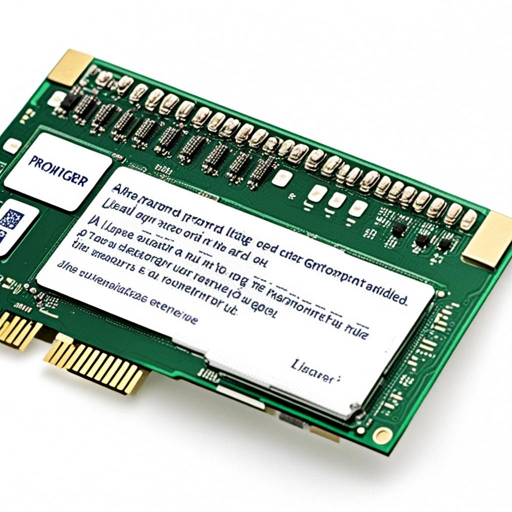 Detailed Rendering of Computer RAM