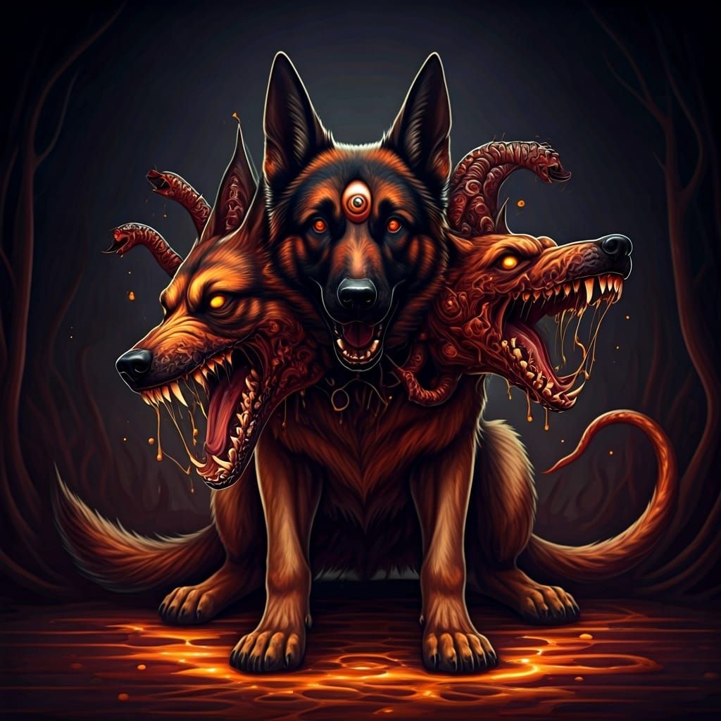 Cerberus Transformation: Grotesque PS1-Style Horror