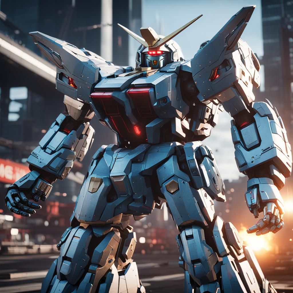 Epic Macross vs. Gundam Battle in 8K