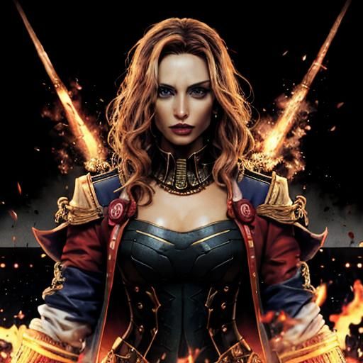 Resplendent Visual: A Radiant AI Creation