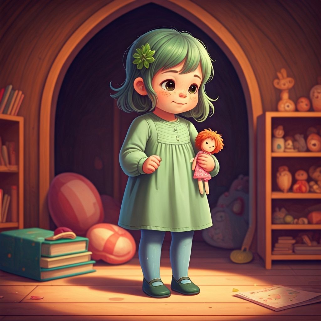 Chrysanthemum Plays in Kindergarten, Disney-style