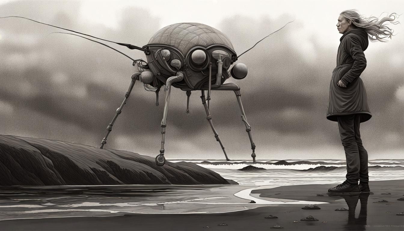 A Morning on the Beach