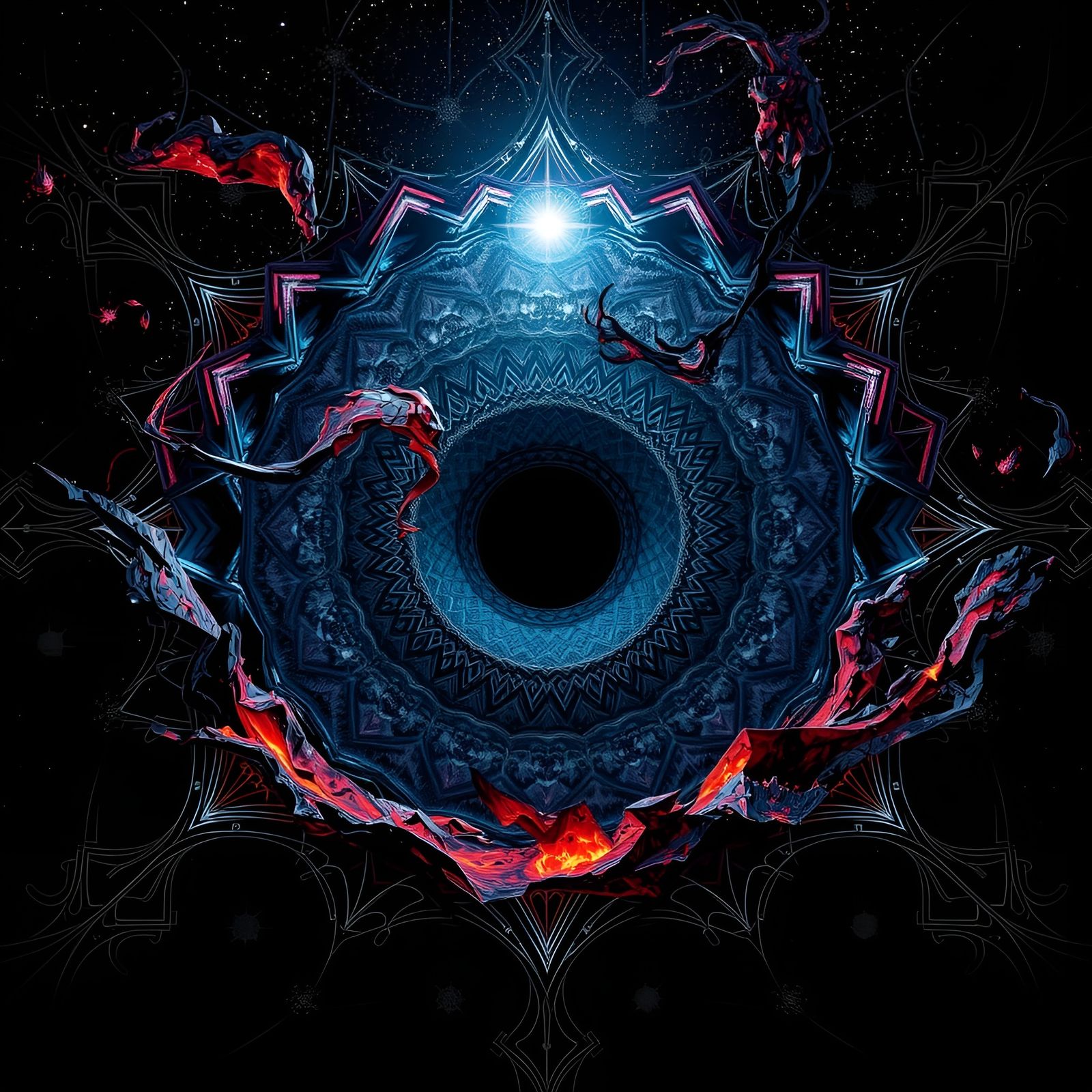 Epic Doomcore Black Hole Entity in Hyperdrive