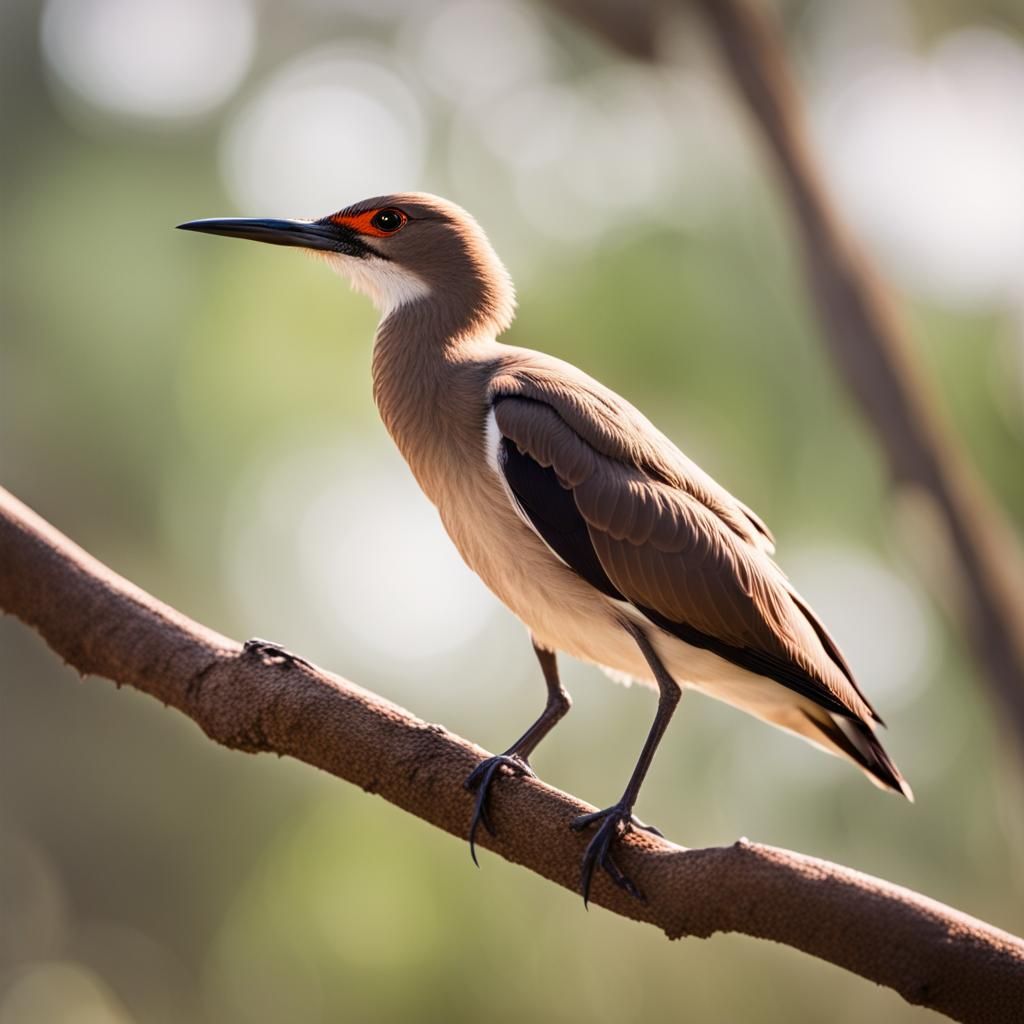 Migratory Bird in Natural Light: Professional Photography