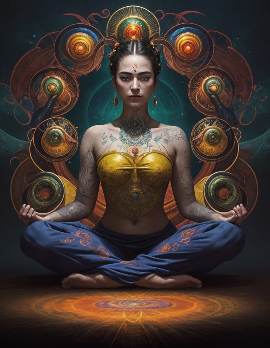 Surrealistic Harmony of Chakras