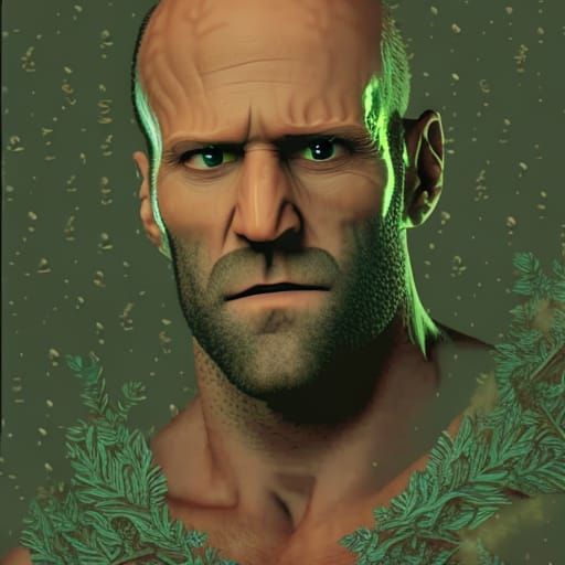 Jason Statham as Satyr in Enchanted Forest
