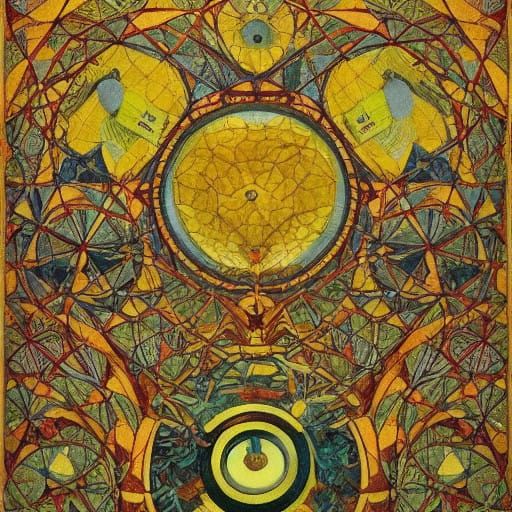 Whimsical Cat Surrounded by Mathematical Equations in Constr...