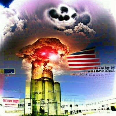 Post-Nuclear Cityscape: Haunting Desolation