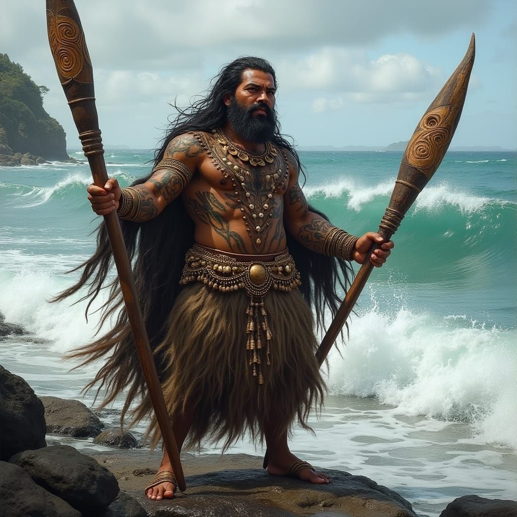 Tangaroa on the New Zealand Coastline