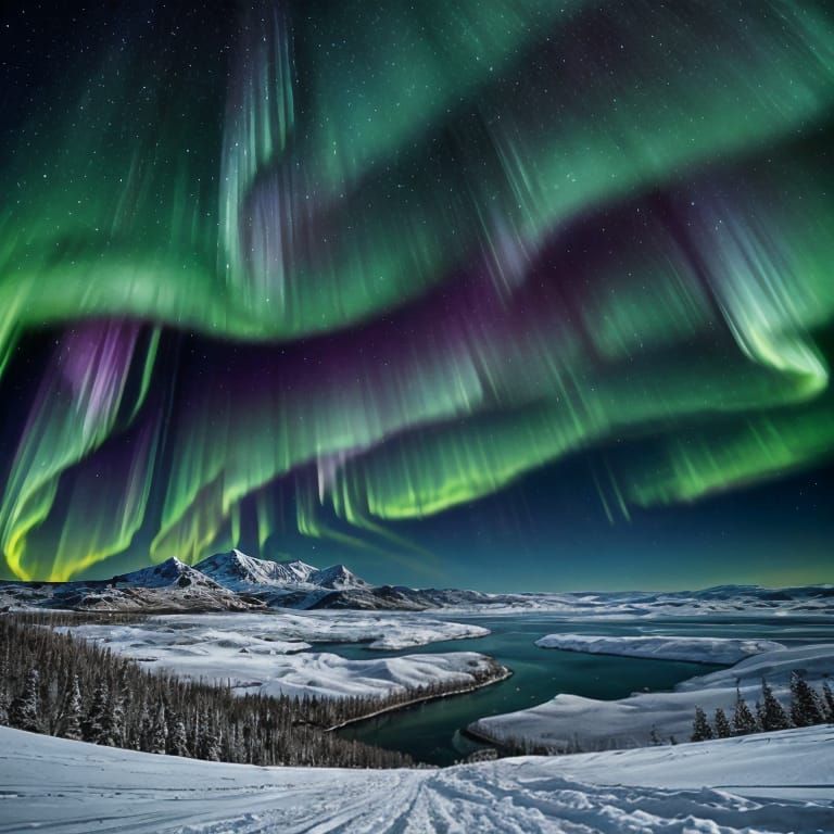 Aurora Borealis: Northern Lights Dance