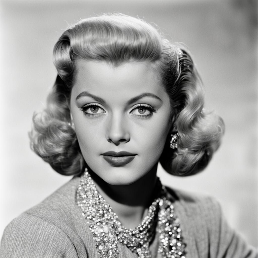 AI Interpretation of Lana Turner