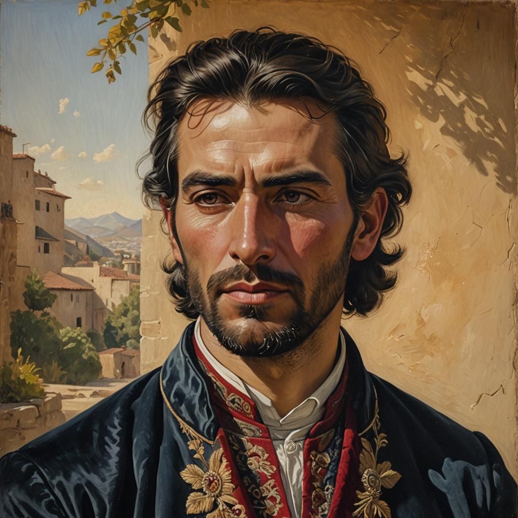 Colonial Portrait of Juan José Aldunate Solar