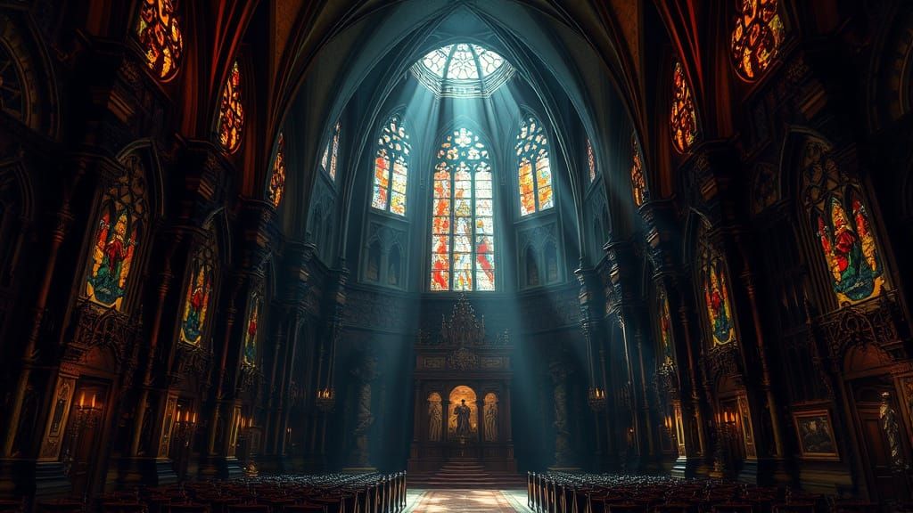 The Chapel of Perils: Dramatic Digital Matte Painting