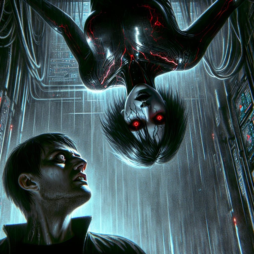 Cyberpunk Terror in Transylvanian Shadows