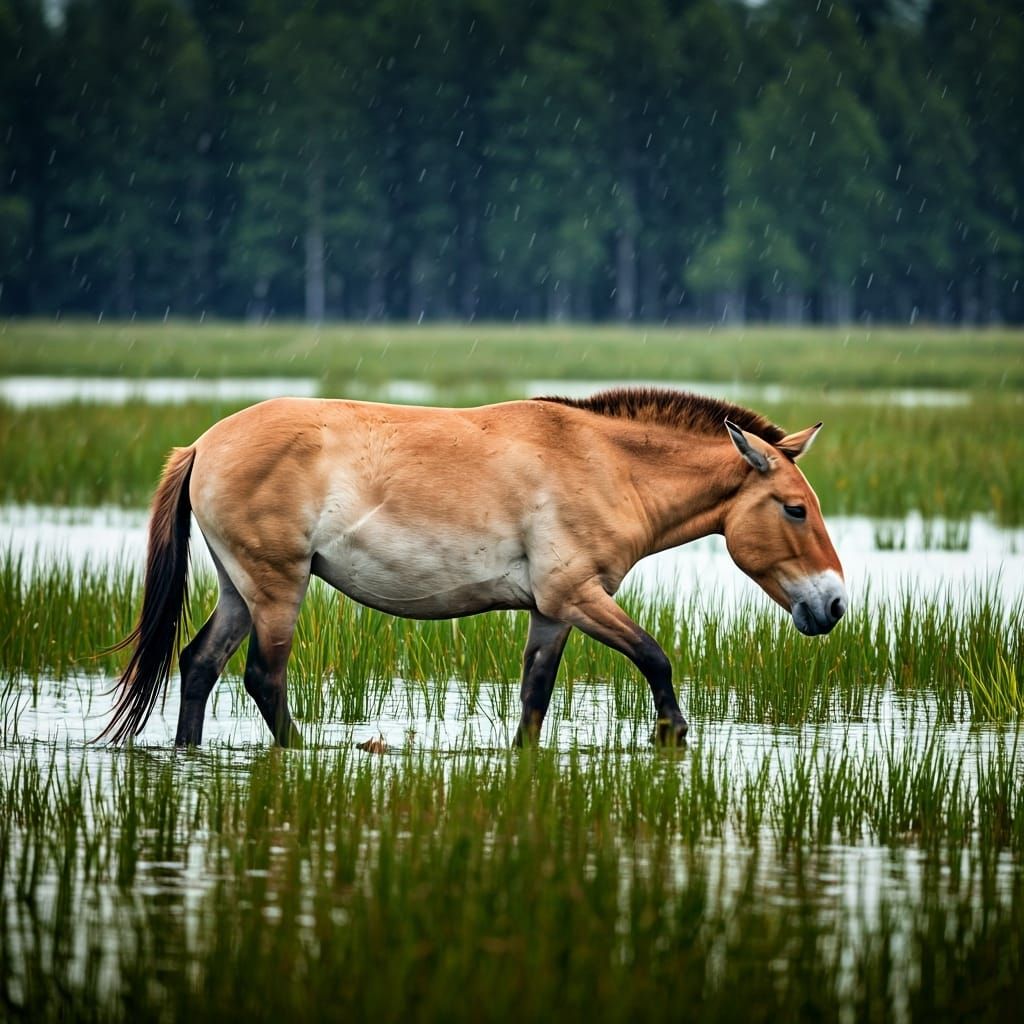 Life in the Pleistocene : Equus ferus przewalskii