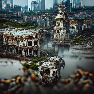 Decaying Urban Landscape